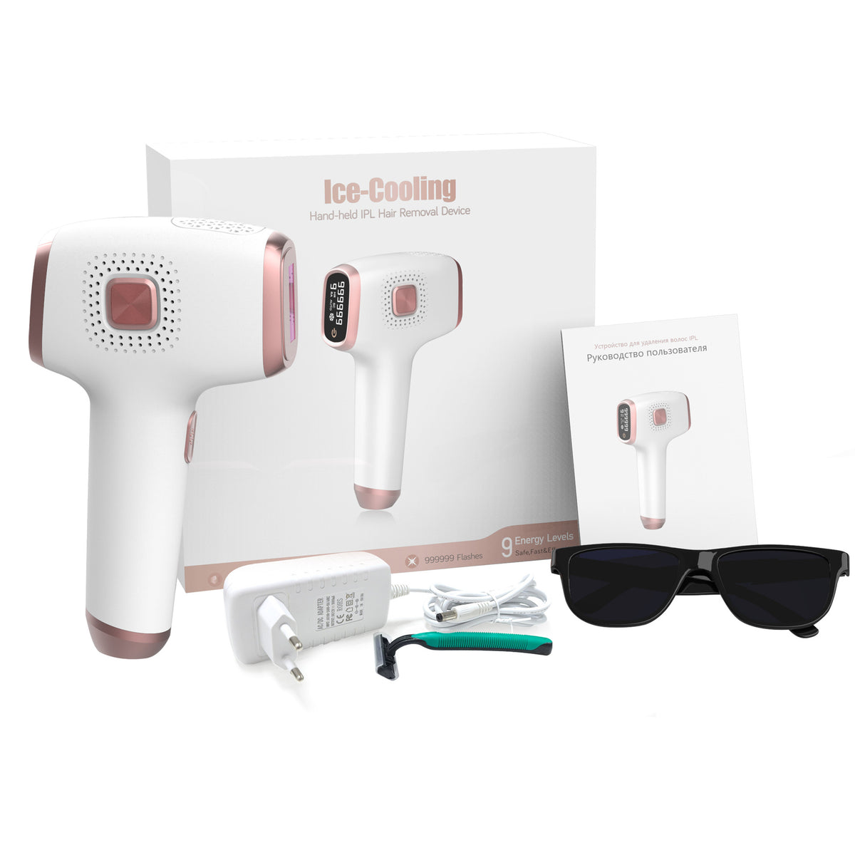 SENVÈ Ice-Cool IPL Hair Removal Device