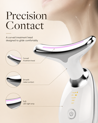 SENVÈ Neck Massager, treatment head close-up